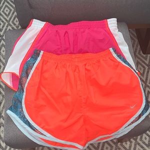 Nike dry fit running shorts